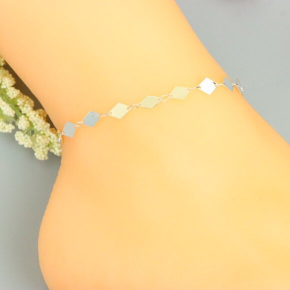 "Handmade Anklet – A Stylish Choice for Women, Thoughtful Gift Idea, EVCH1571 - Picture 1 of 10